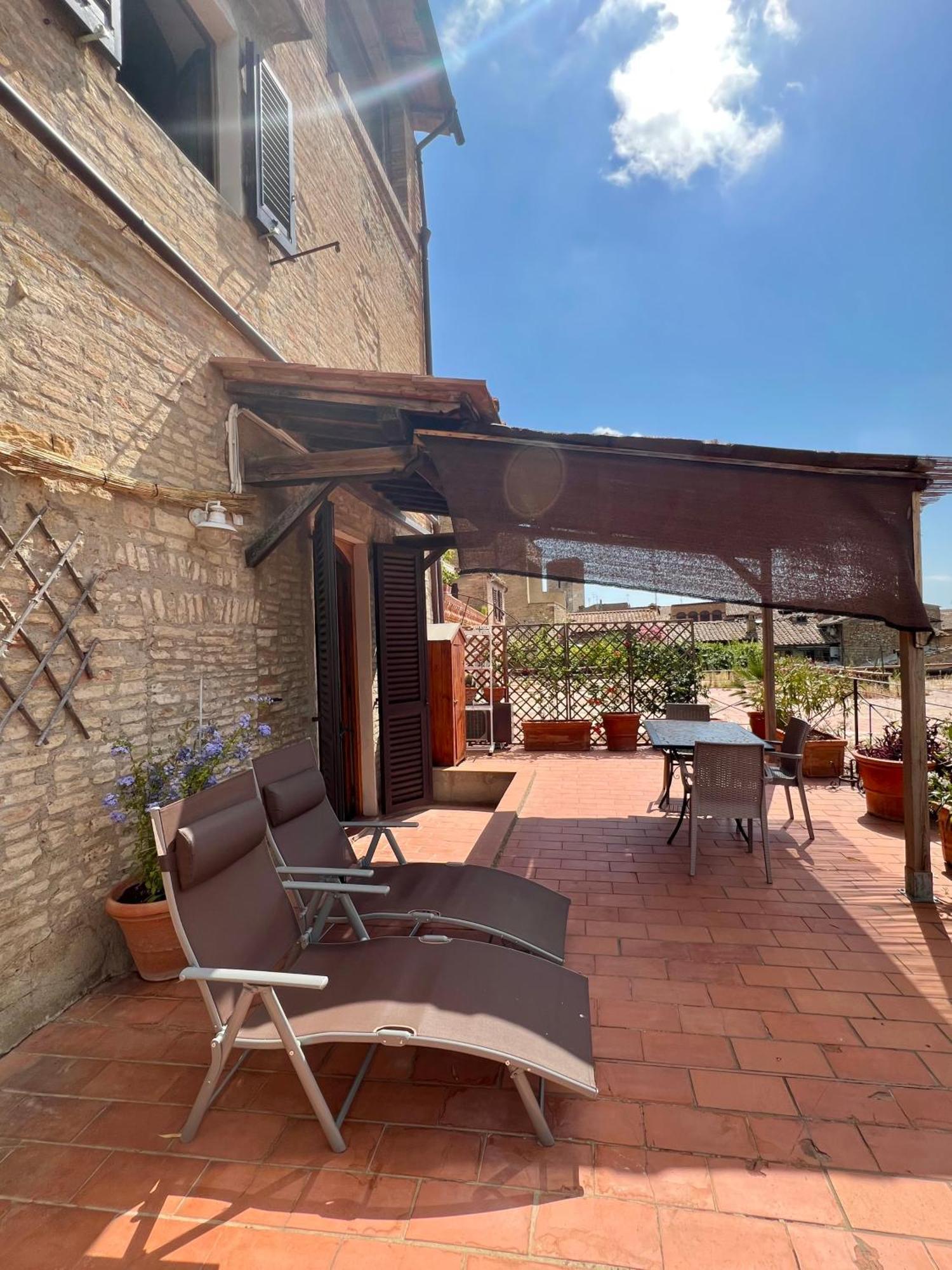 Le Viole Leilighet San Gimignano Eksteriør bilde